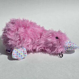 12" Multipet Pink Squeaker Duck NWT